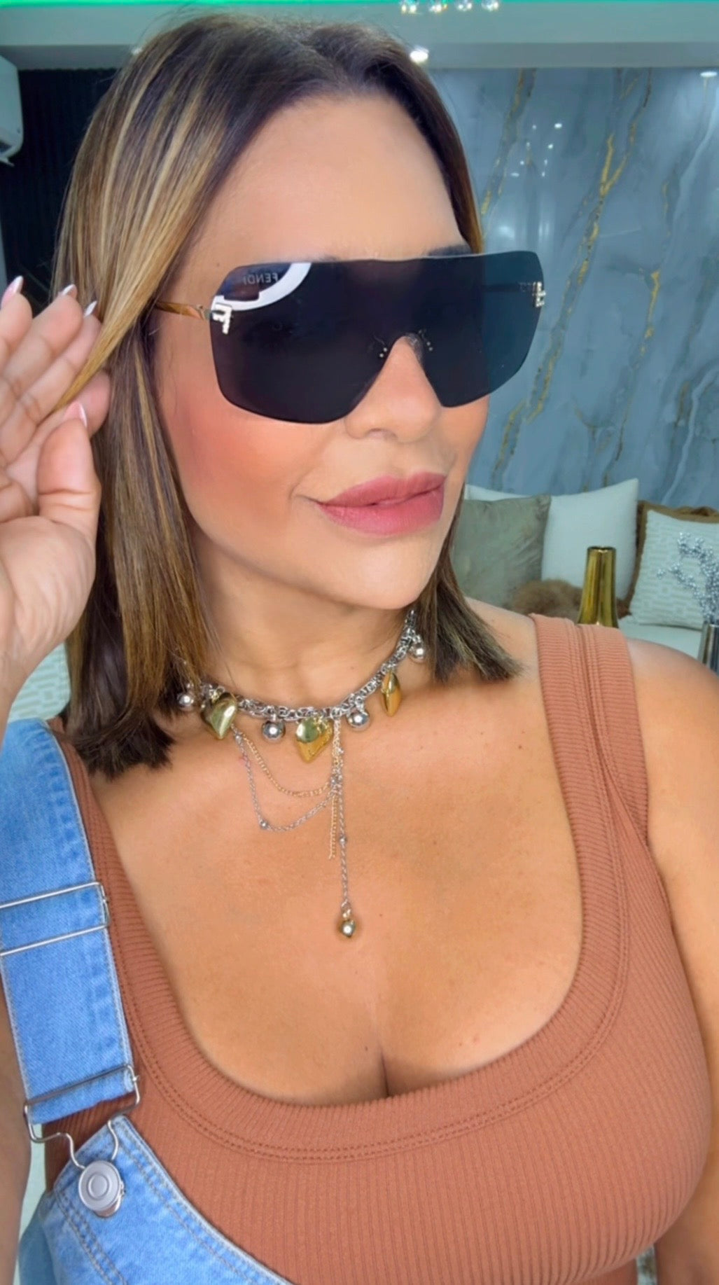 Fen Black Sunglasses (Kit Completo)