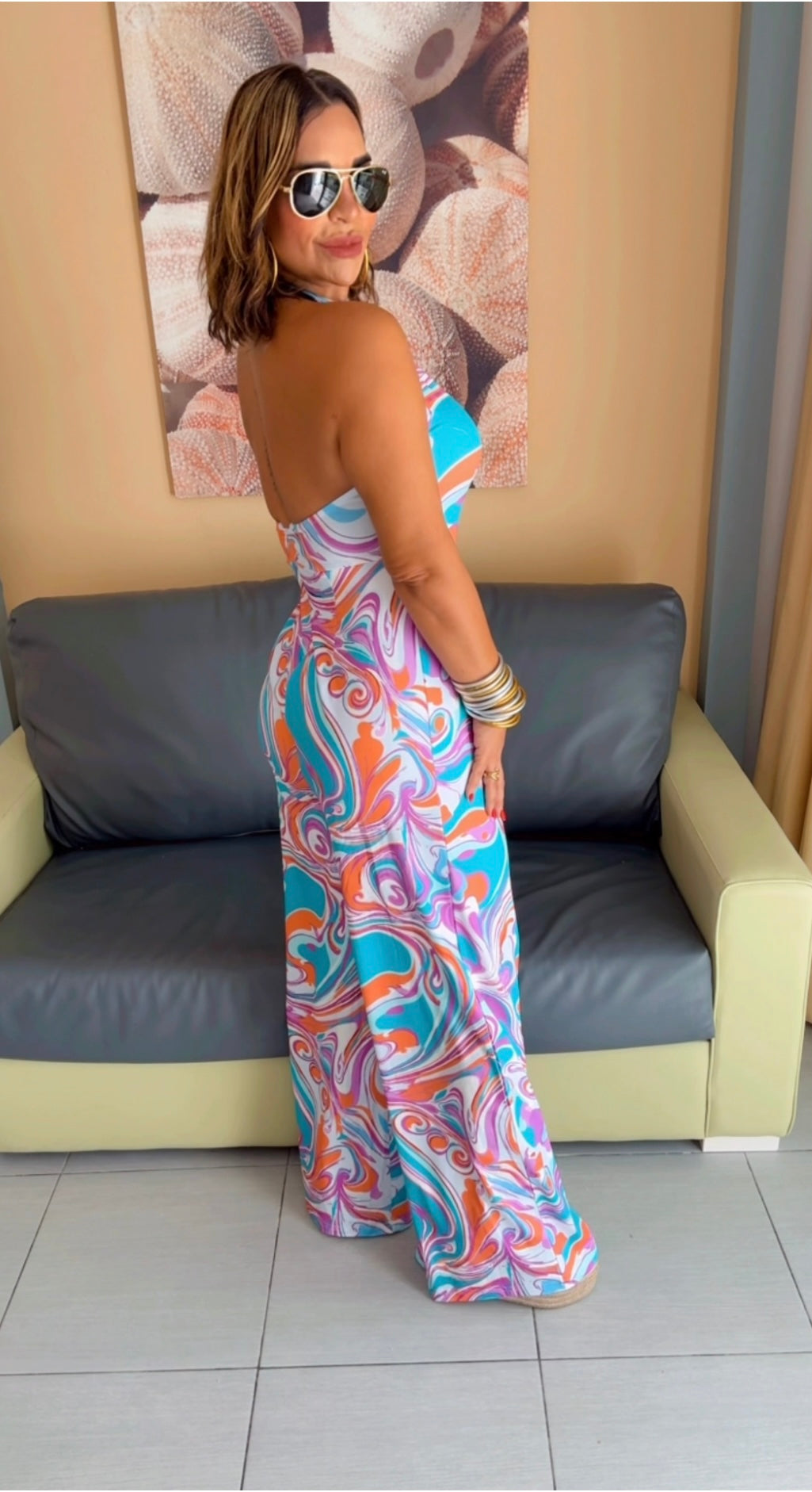 Puerto Plata Jumpsuit (spandex)