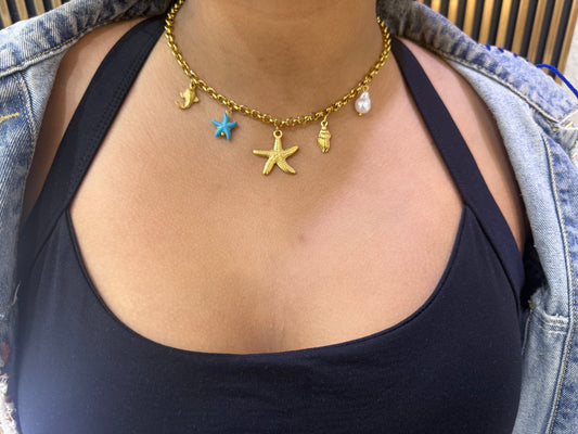 La Concha Necklace Stainless Steel