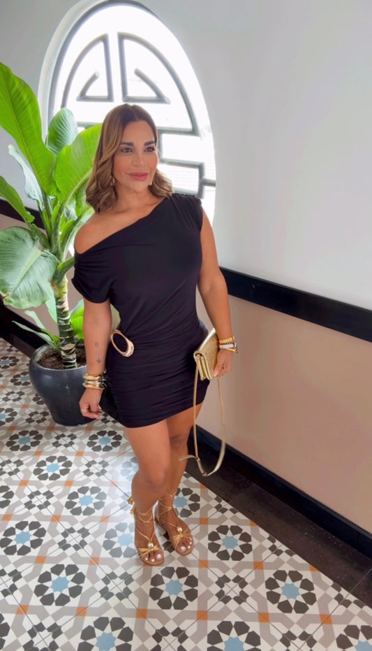 Saigón Black Dress (stretch)