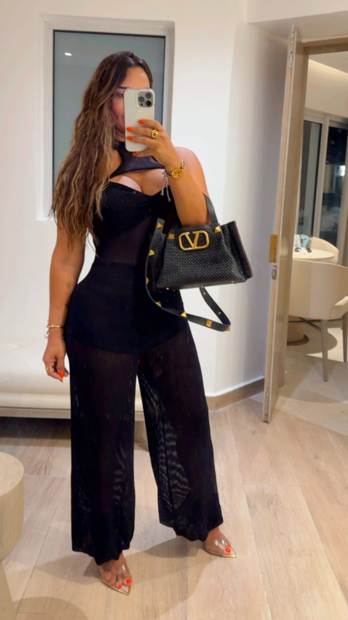 Restock El Gaucho Crochet Black Jumpsuit (spandex) llegan el próximo Martes
