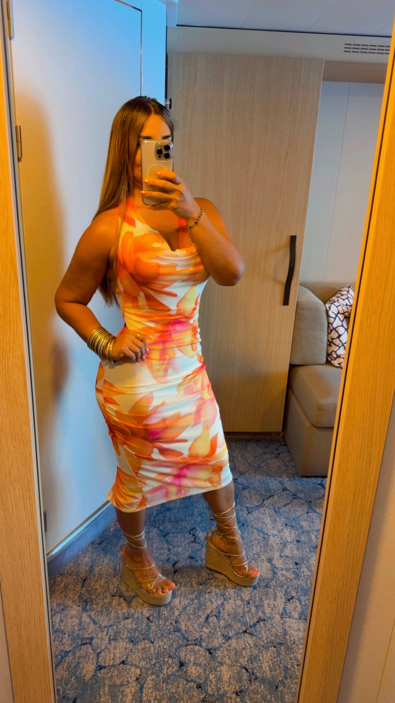 Hawaiian Breeze Dress (Stretch)