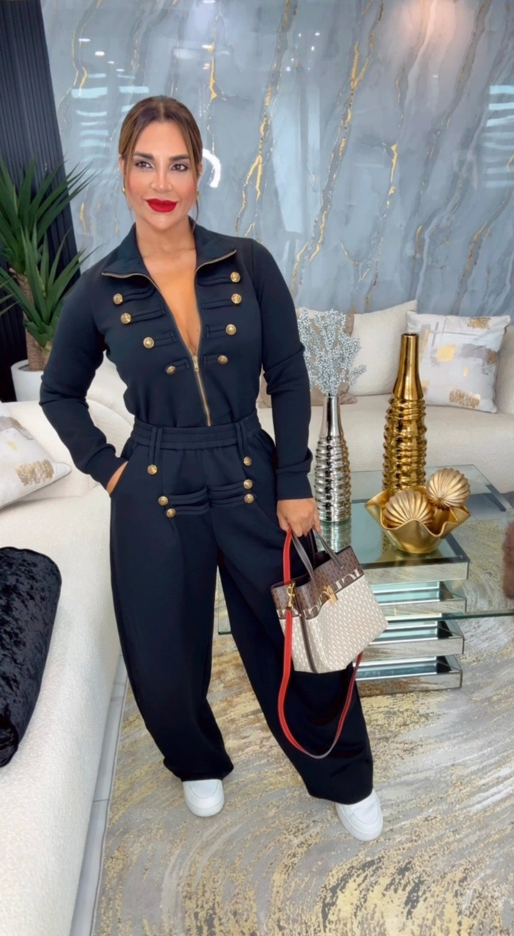 Napoleón Luxury Black Set (spandex)