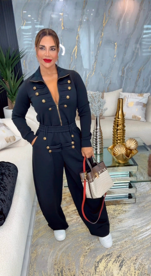 Napoleón Luxury Black Set (spandex)