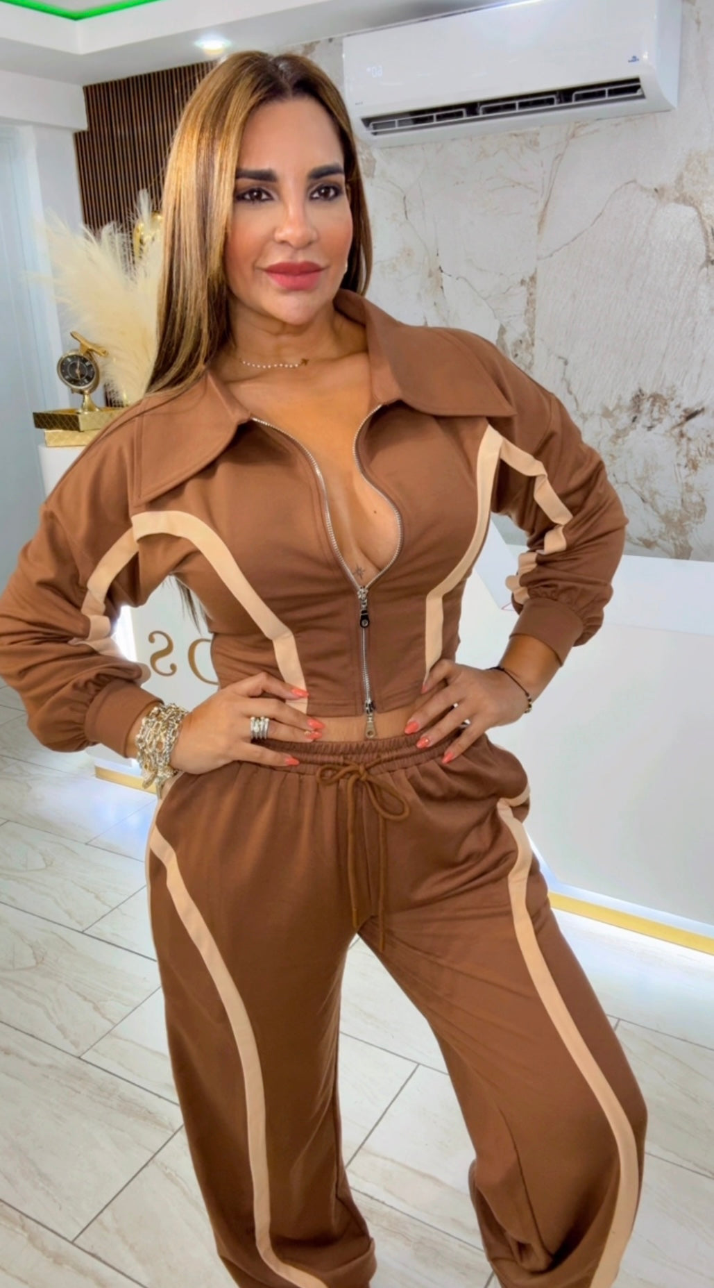 American Brown Set (utilicé talla Small)