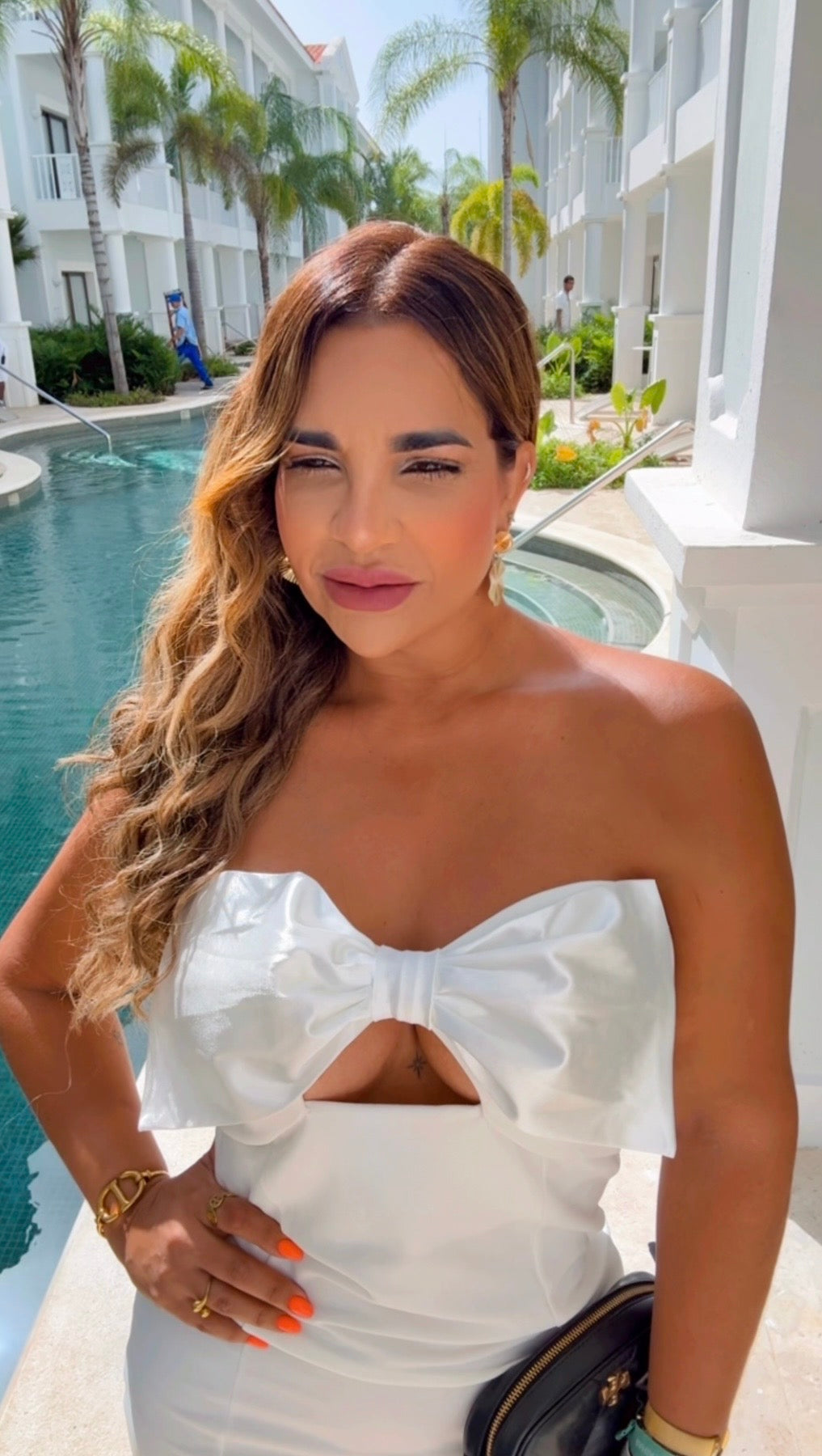 Dreams White Dress (spandex)