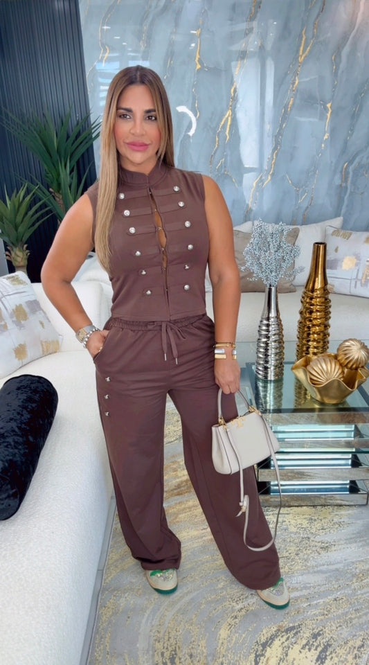 Napoleón Brown Set (spandex)