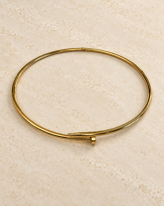 Cartier Inspired Gold Necklace(oro acero inoxidable)