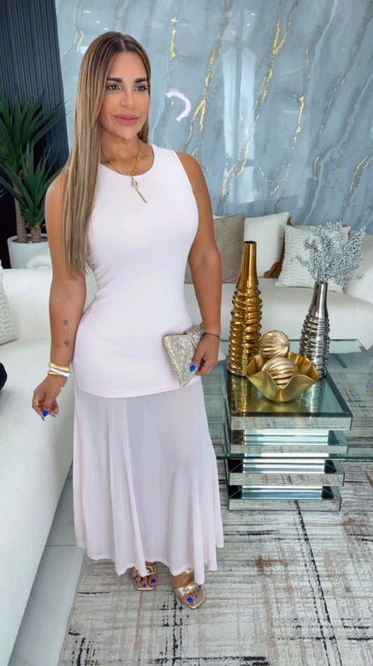 Getsemaní Baby Pink Dress (spandex)