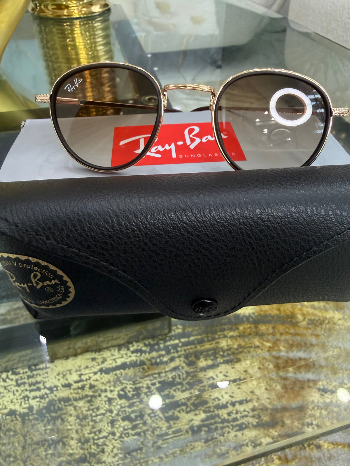 RBan Coffee Sunglasses (kit completo)