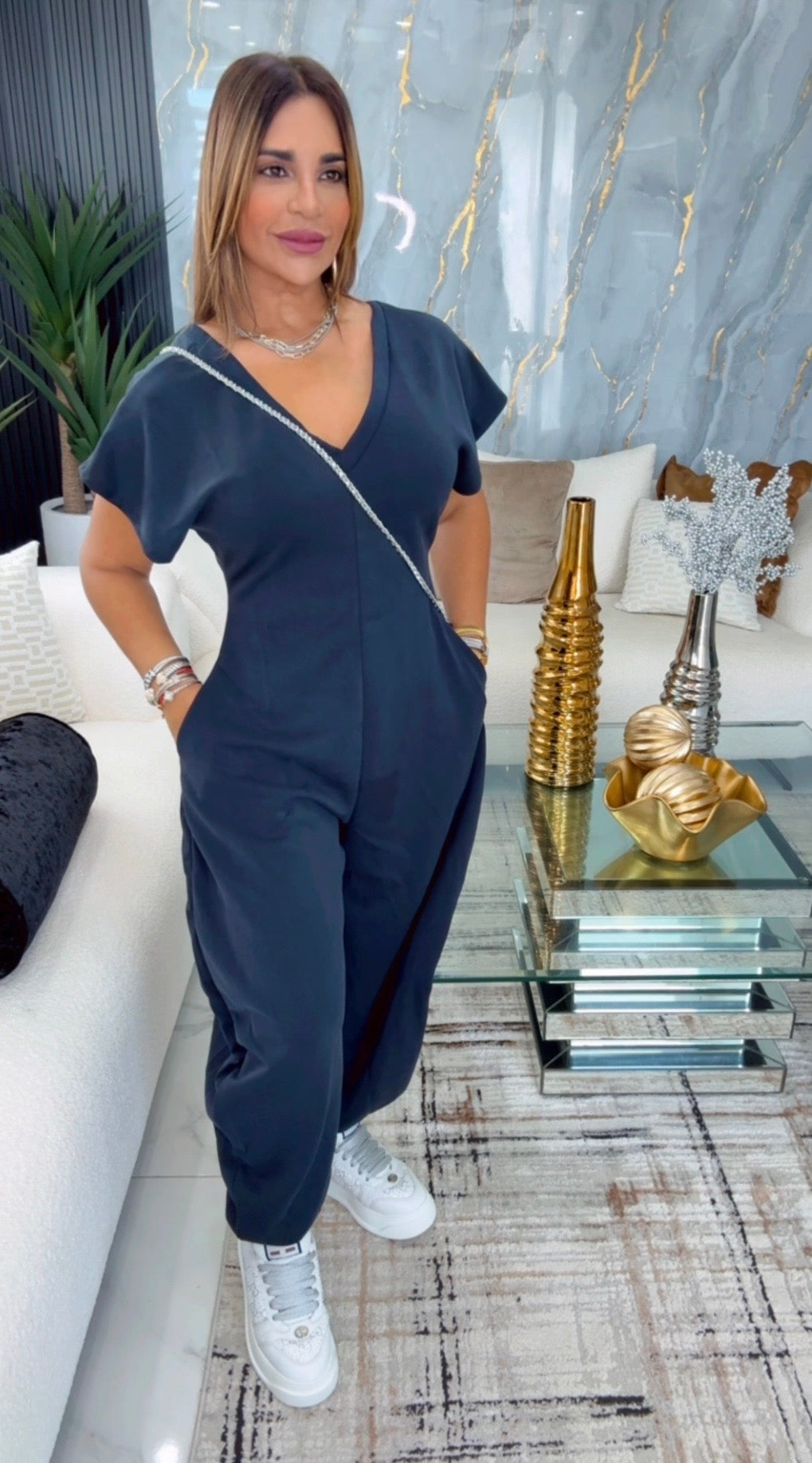 Canadian Black Jumpsuit (spandex)