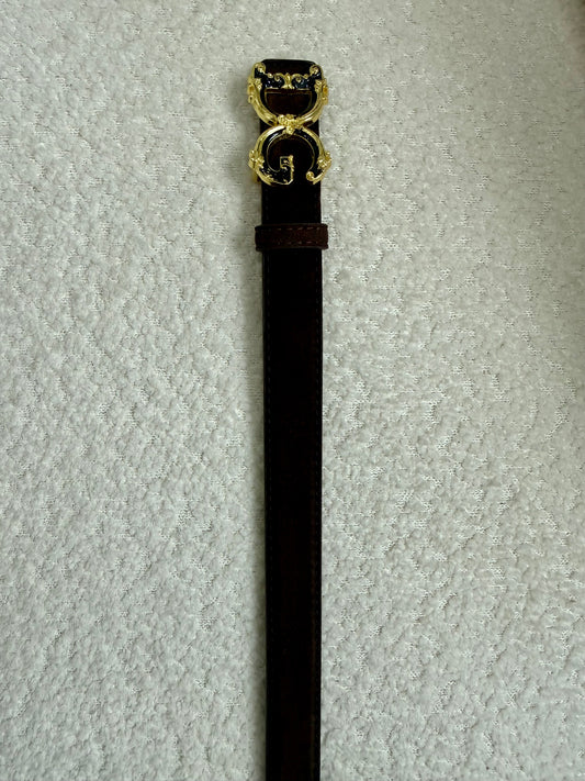 DG brown Belt (105 cm) es color marrón