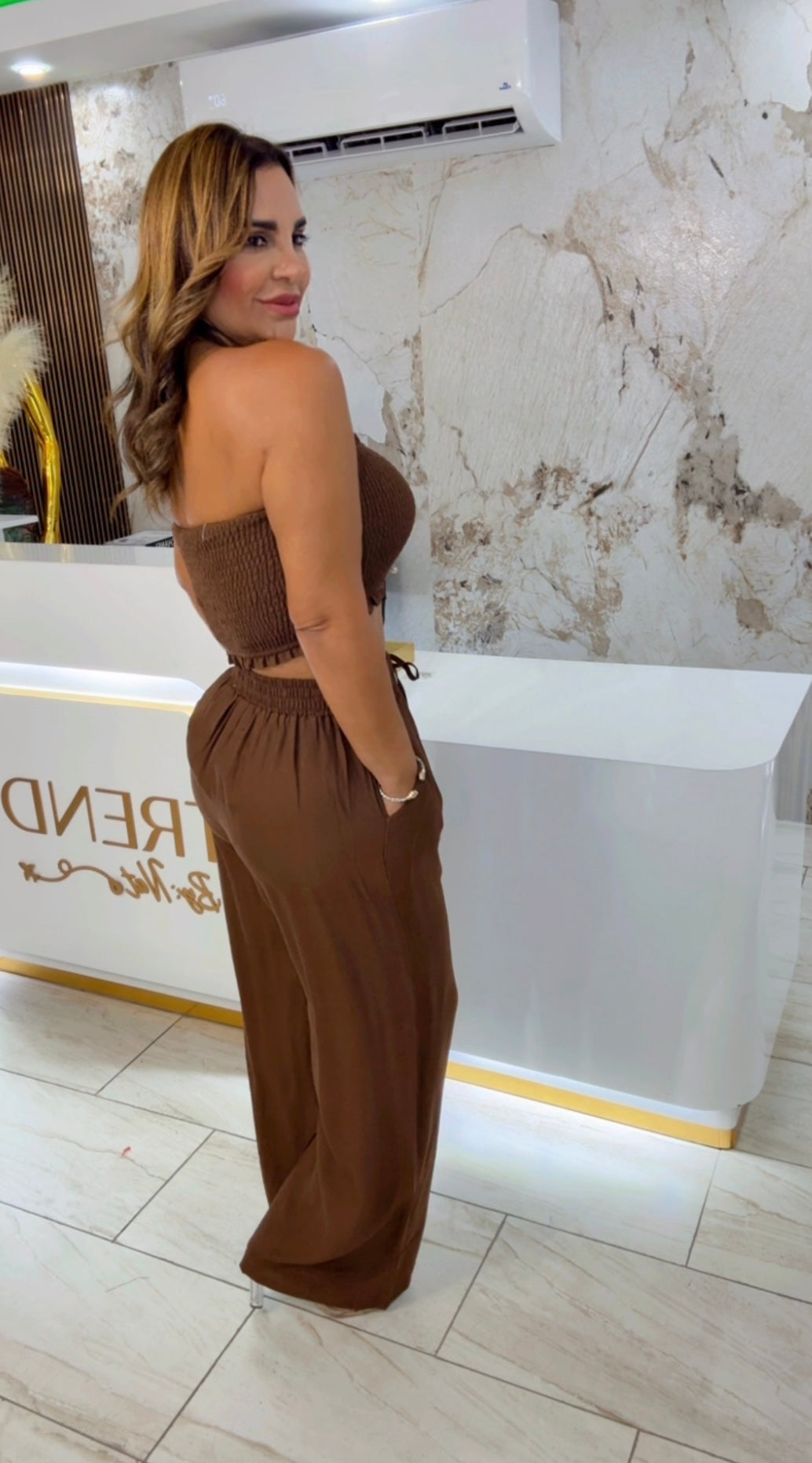 Bohemian Brown Set (stretch )