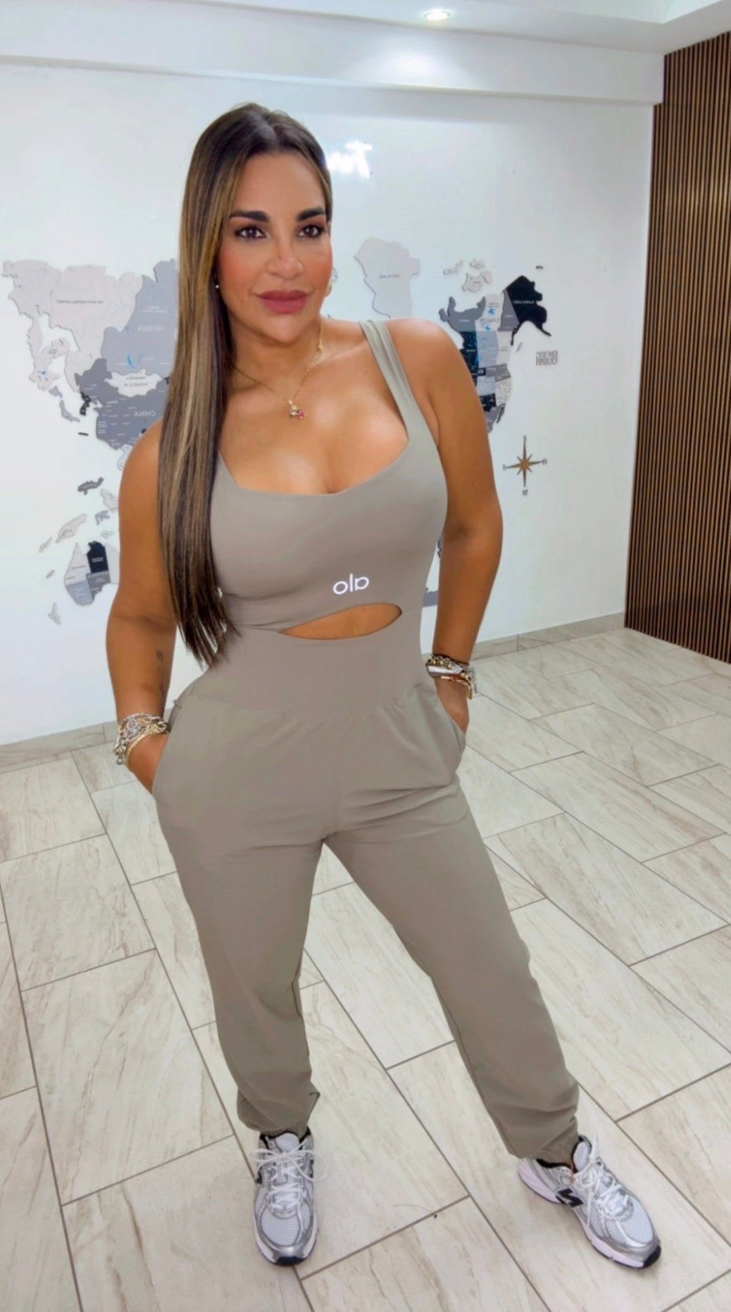 Alo Sage Color Jumpsuit (stretch) utilicé talla Médium