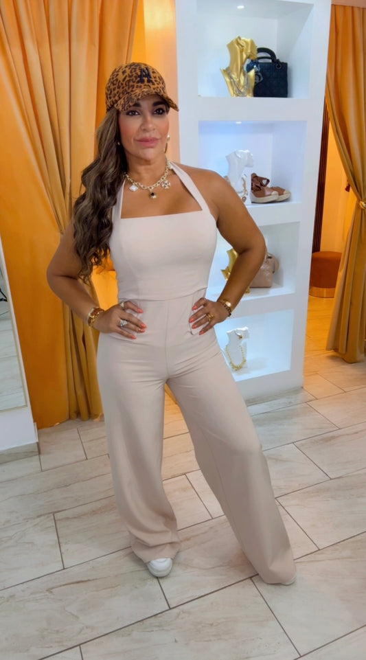 Dubai Beige Jumpsuit (utilicé talla M)
