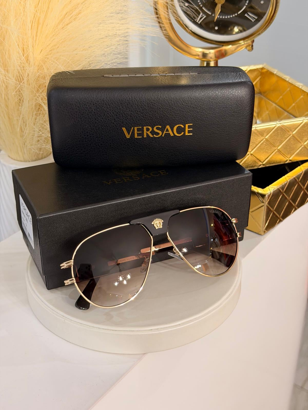 Versa Brown Sunglasses ( Kit completo)
