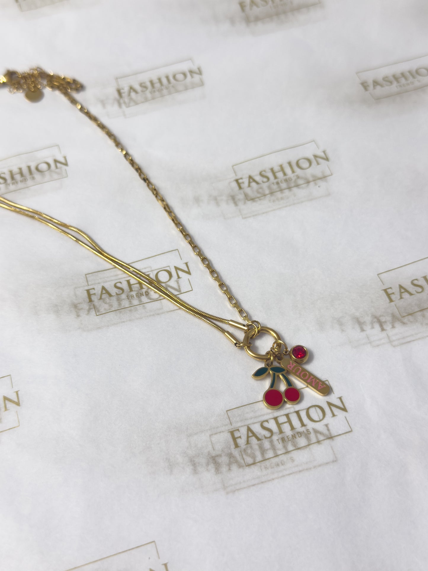 Cherry Amour Necklace