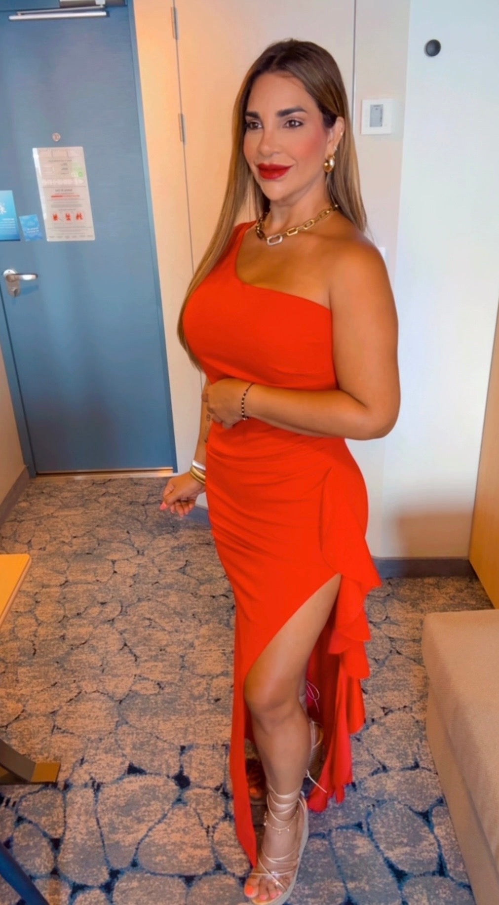 Allure Red Dress (spandex)