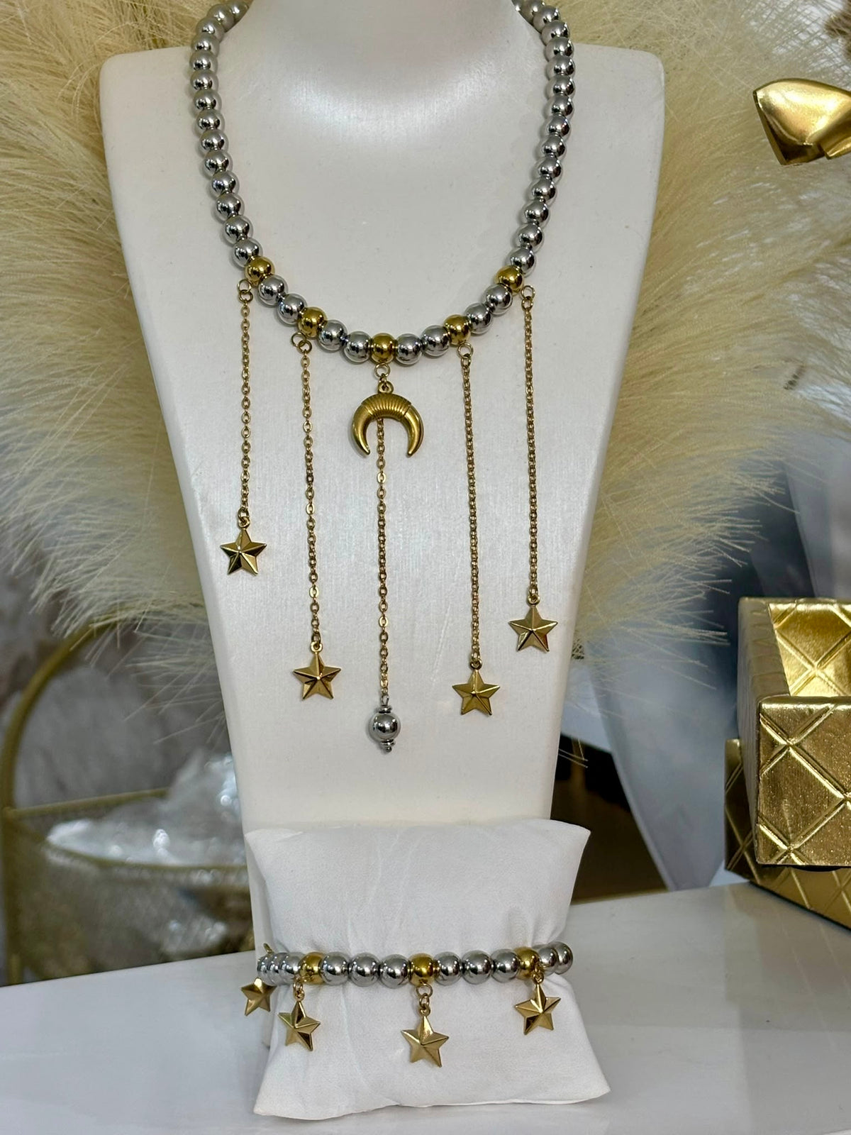 Stars 2 Tones Bracelet