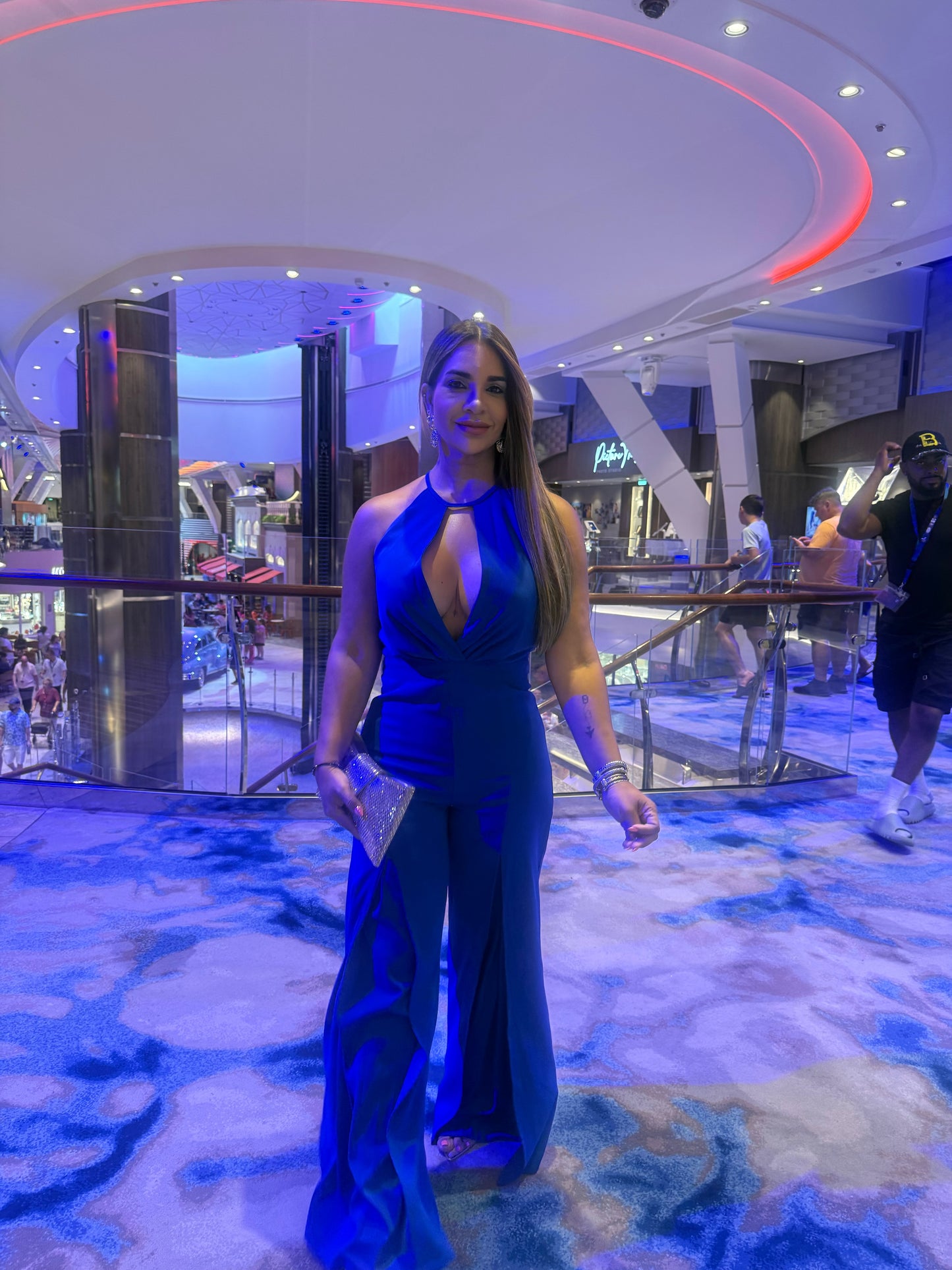 Royal Carribean Blue Jumpsuit(utilicé talla Médium)