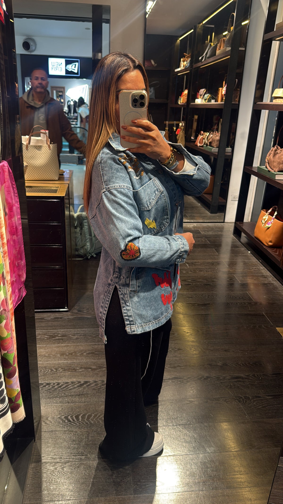 My Heart Denim Jacket (spandex)
