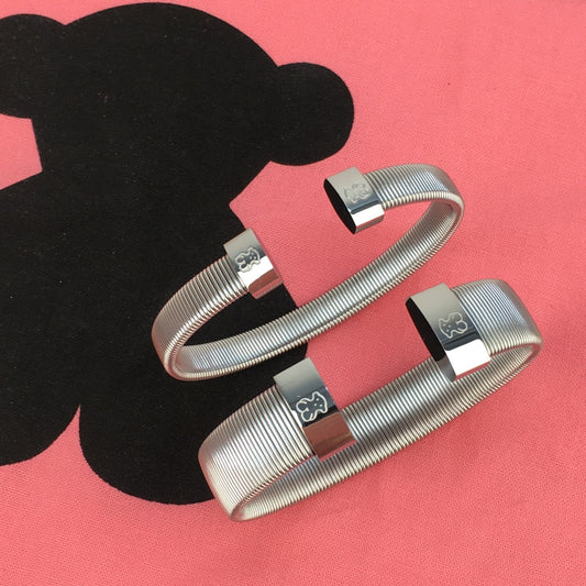 Bear Silver Bangle (llega oct 30) size 19 cm (solo la ancha)