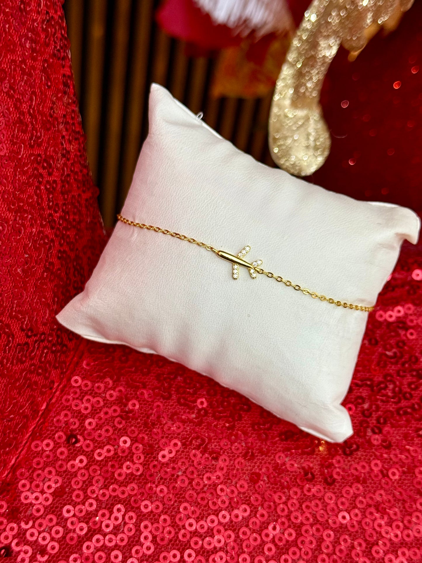 Delicate Travel Bracelet (Gold Plated)