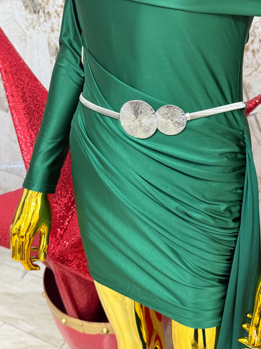 Medallion Silver Belt (Estira) (Fantasía Fina)