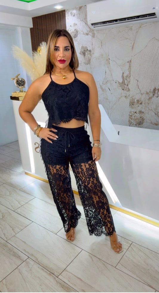 Cofresí Lace Black Set (stretch)