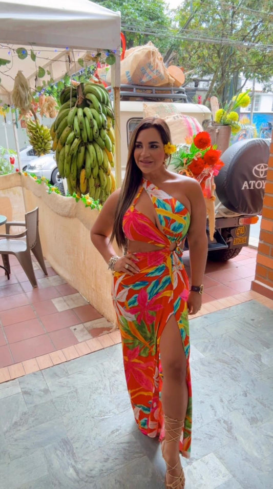Antioquia Tropical Dress (stretch)