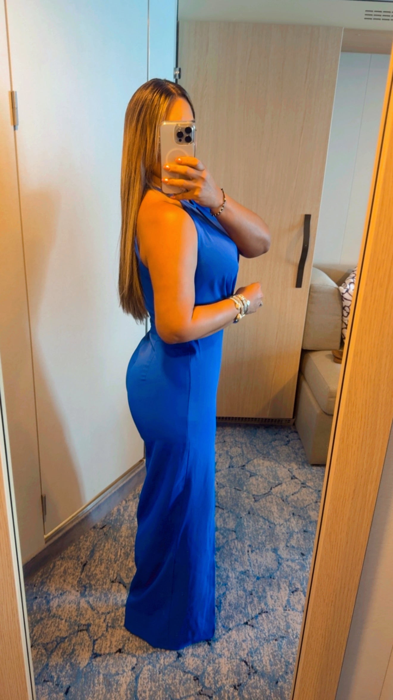 Royal Carribean Blue Jumpsuit(utilicé talla Médium)
