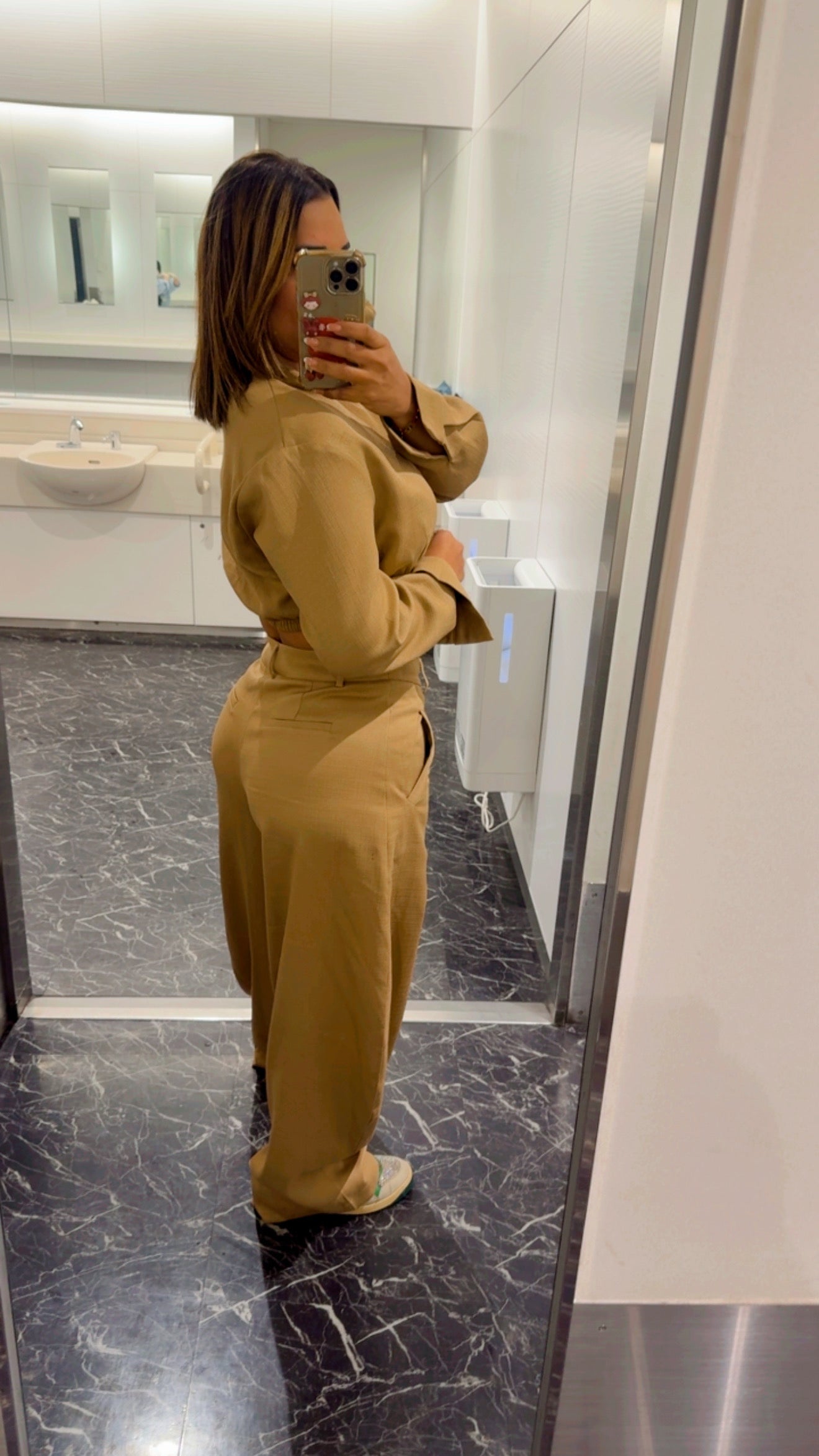 Japan Camel Set (spandex) utilicé talla Médium)