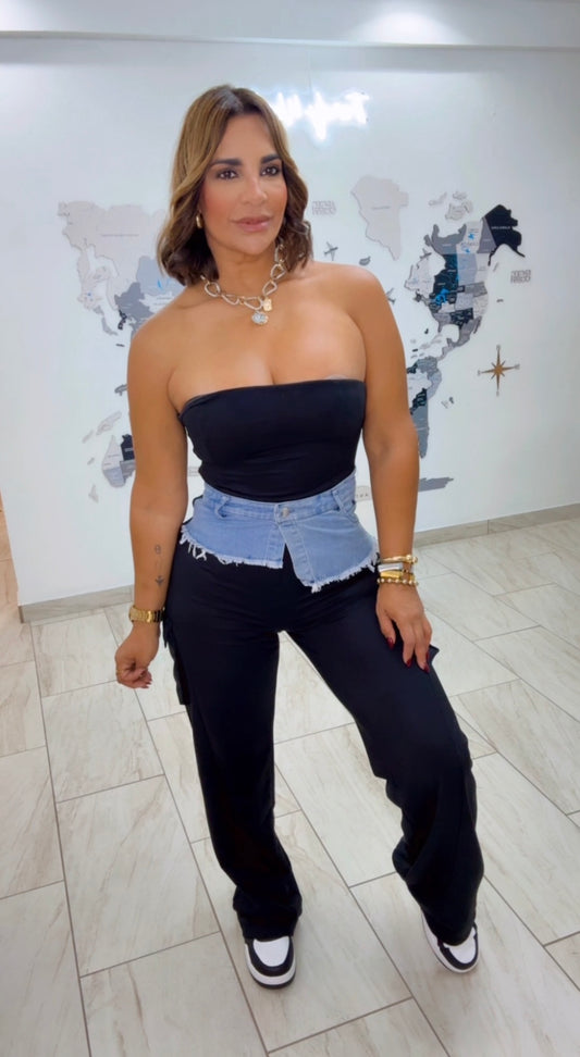 Cuernavaca Black Jumpsuit (utilicé talla Médium)