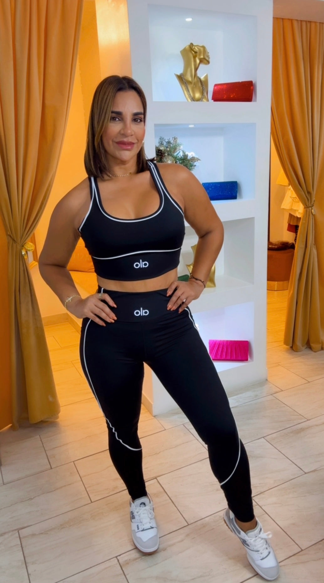 Alo Black Sport Set (stretch)