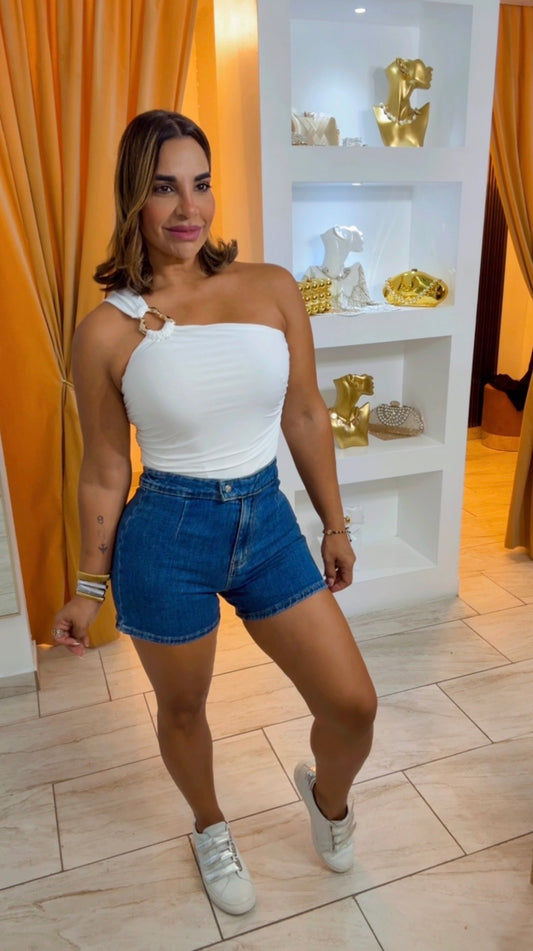 Denim Short Pant (spandex) utilicé talla Médium