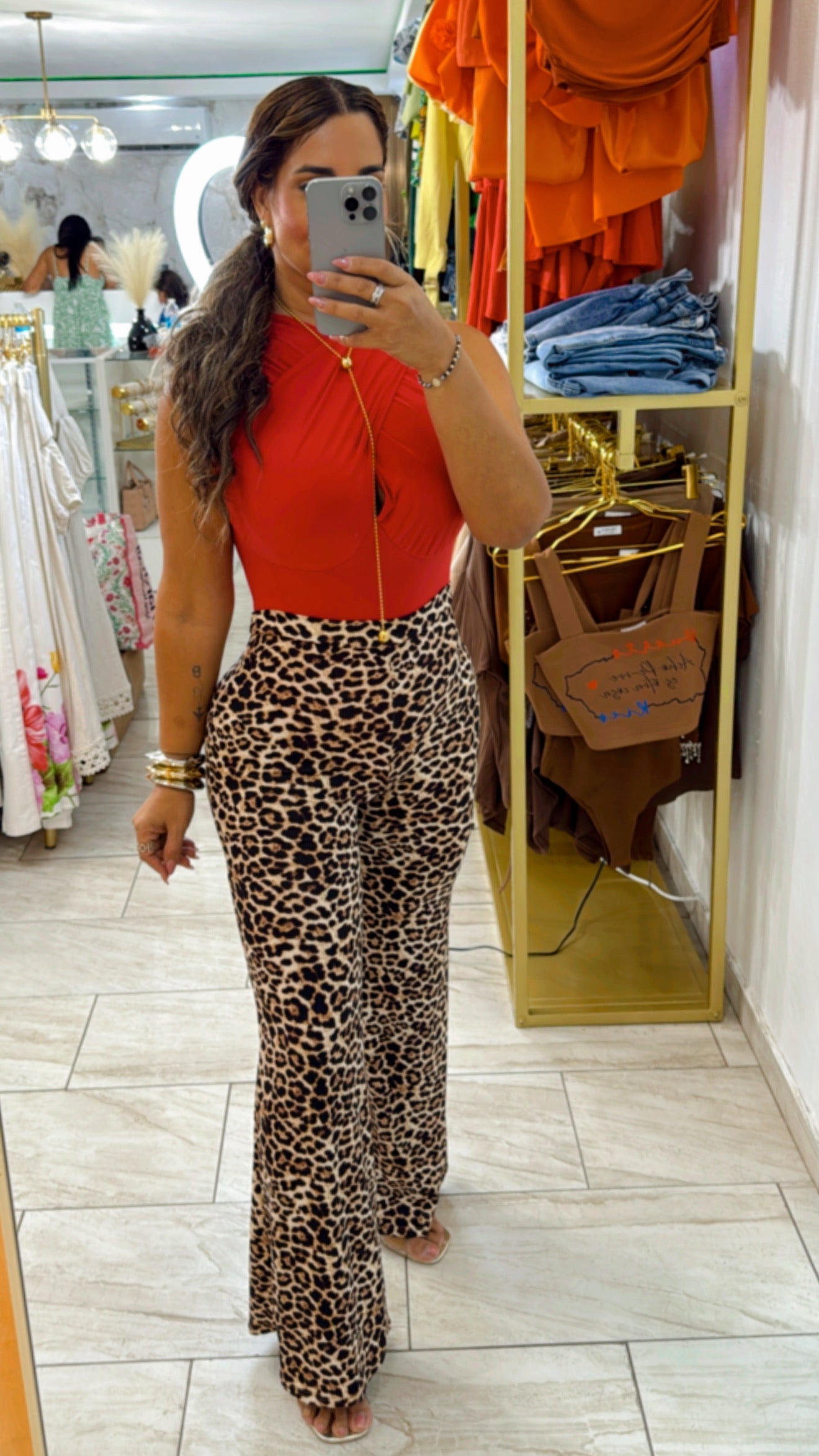 Animal Print Pant (stretch)