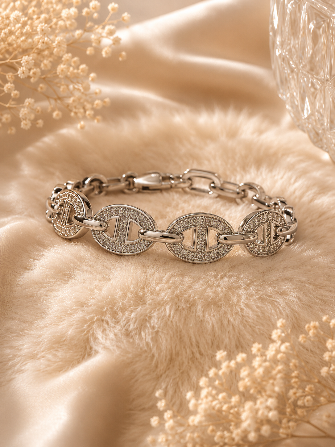 GG inspired Silver Bangle