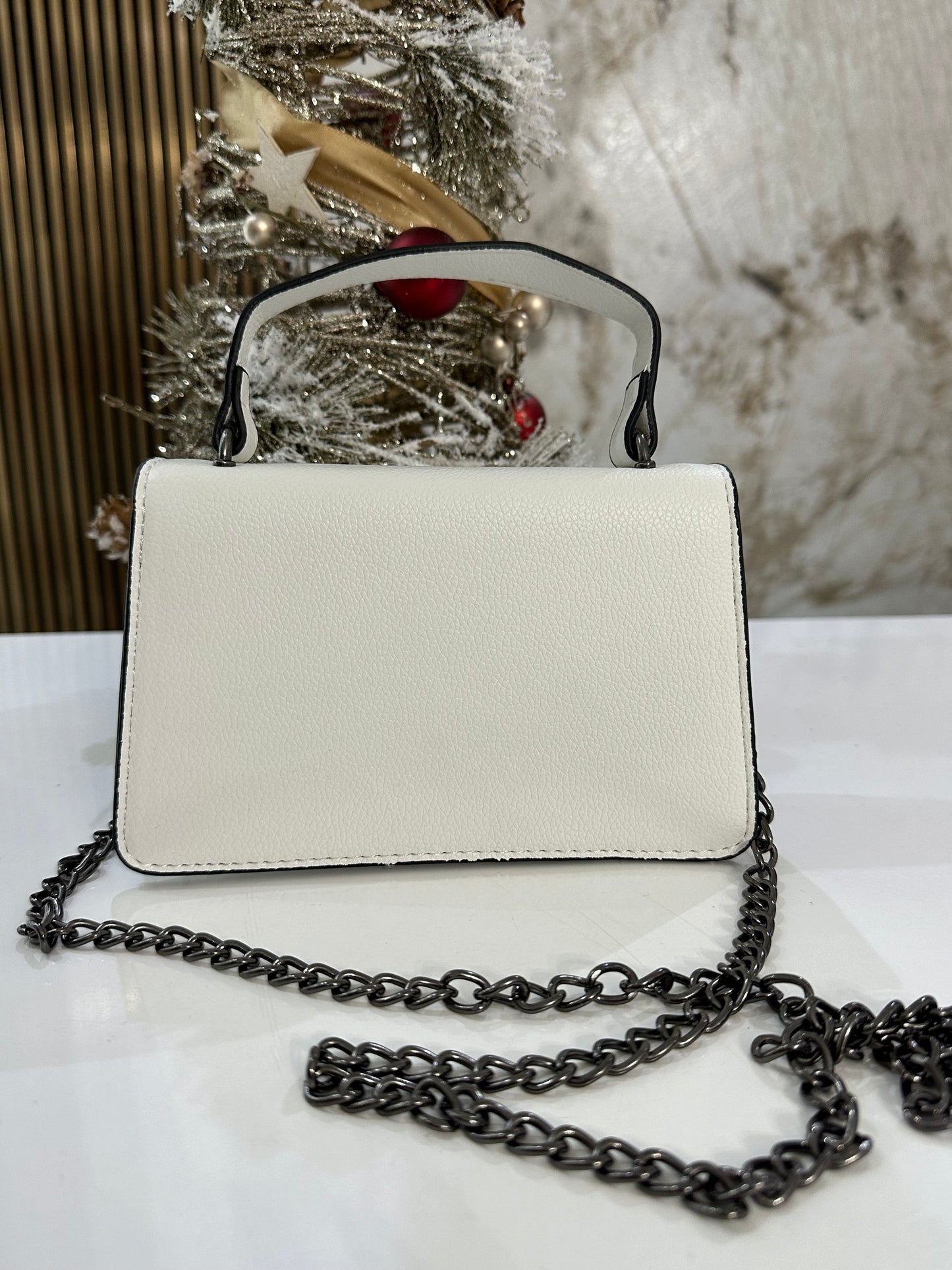 GG inspired White Mini HandBag (Incluye su caja)