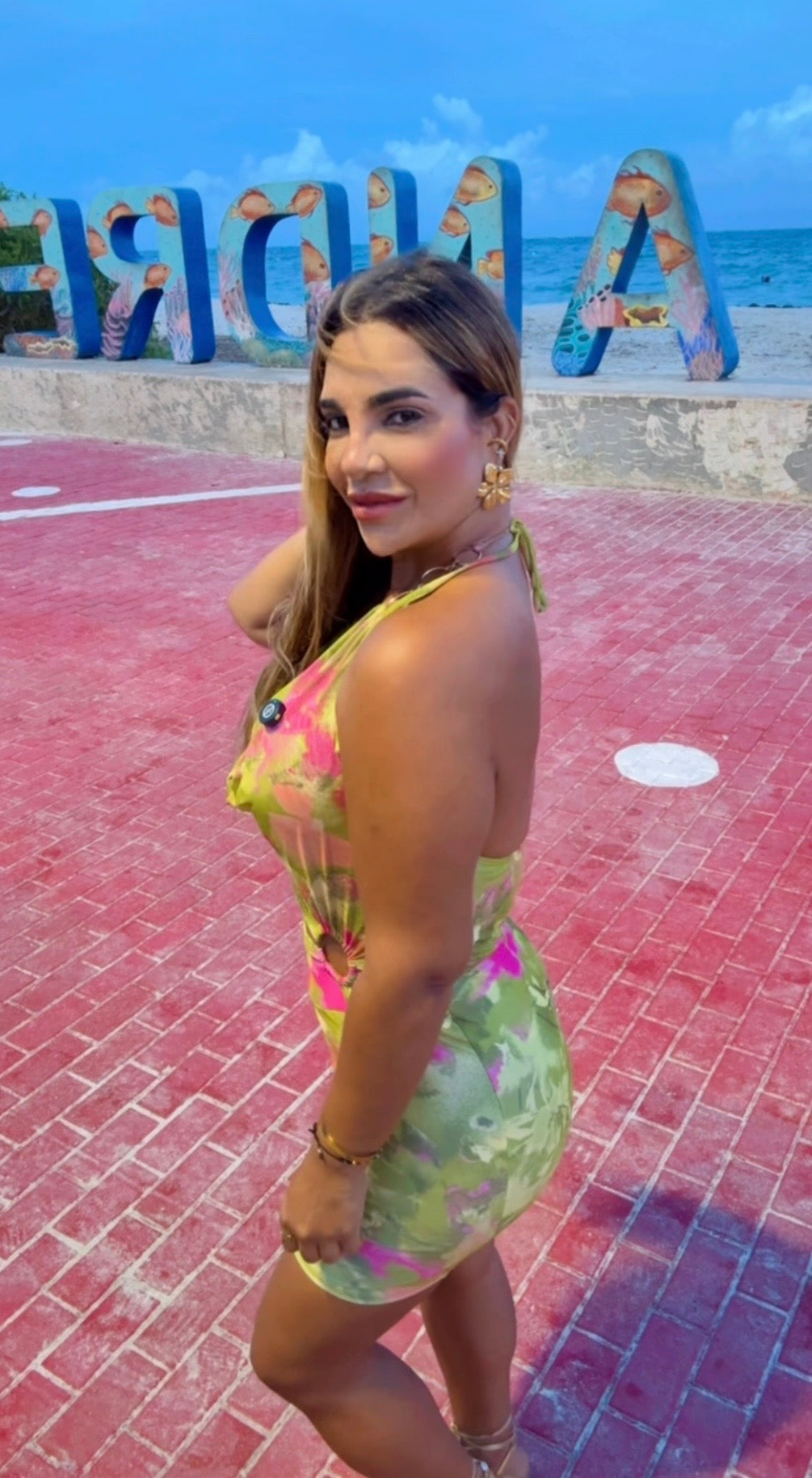 La Isla Bonita Mini Dress (spandex)