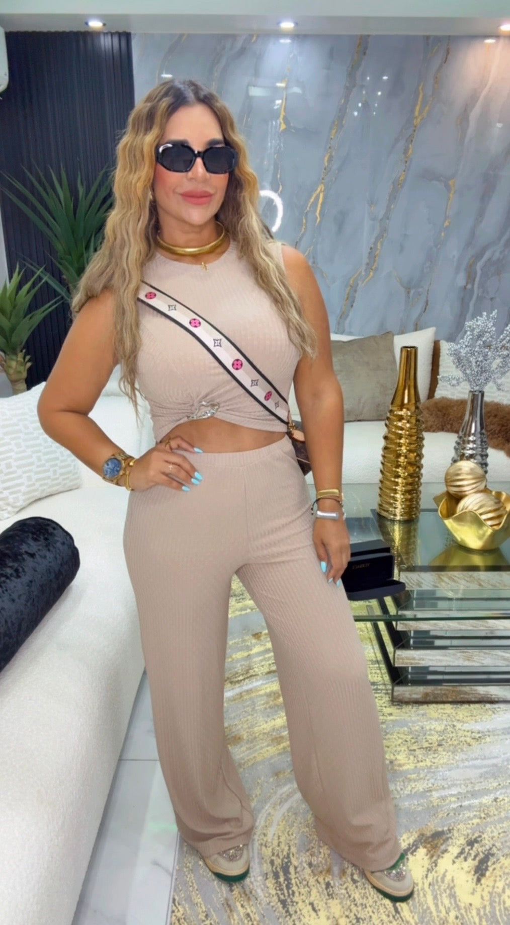 Antioquia Beige Set (spandex)