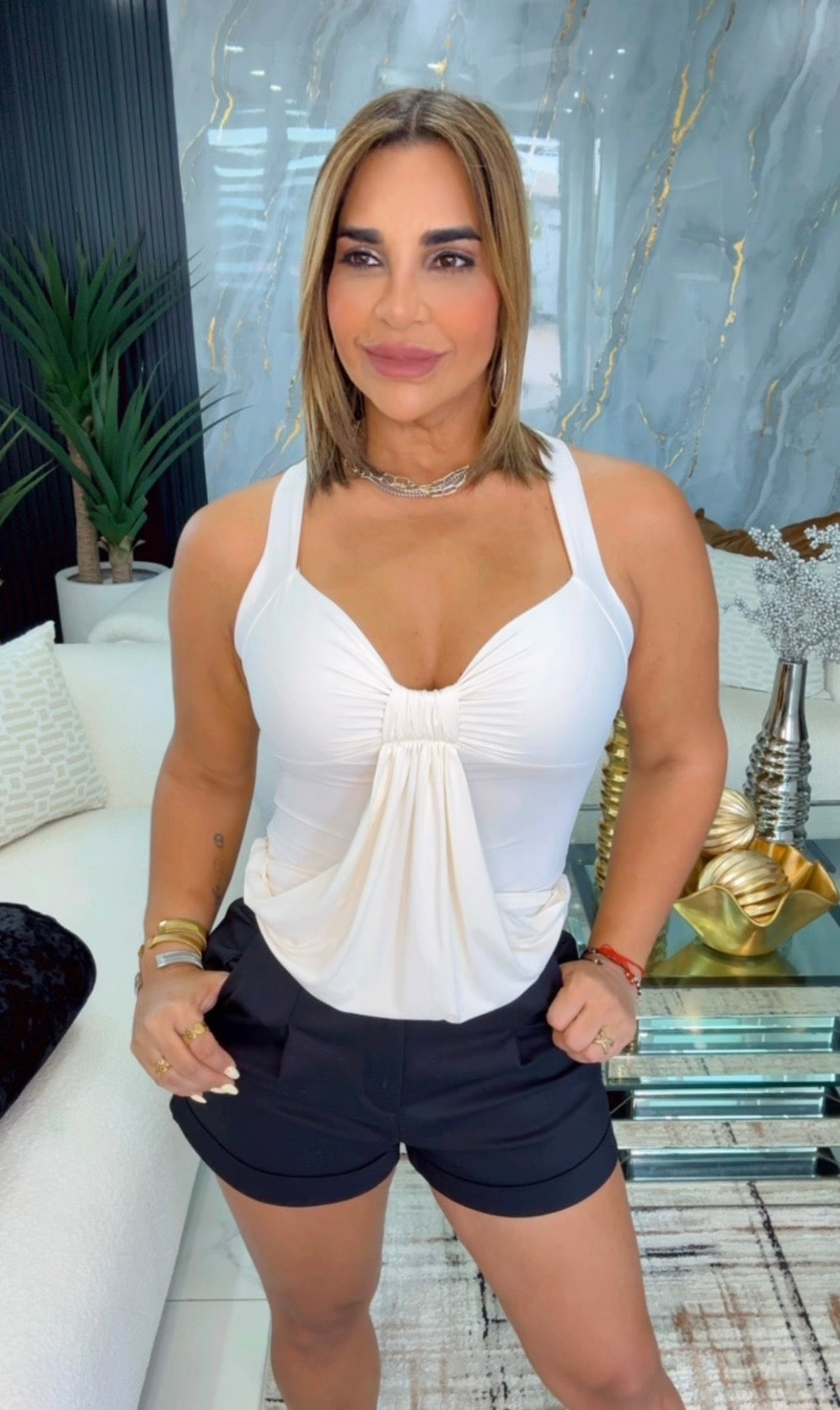 Nude Chic Top (stretch)