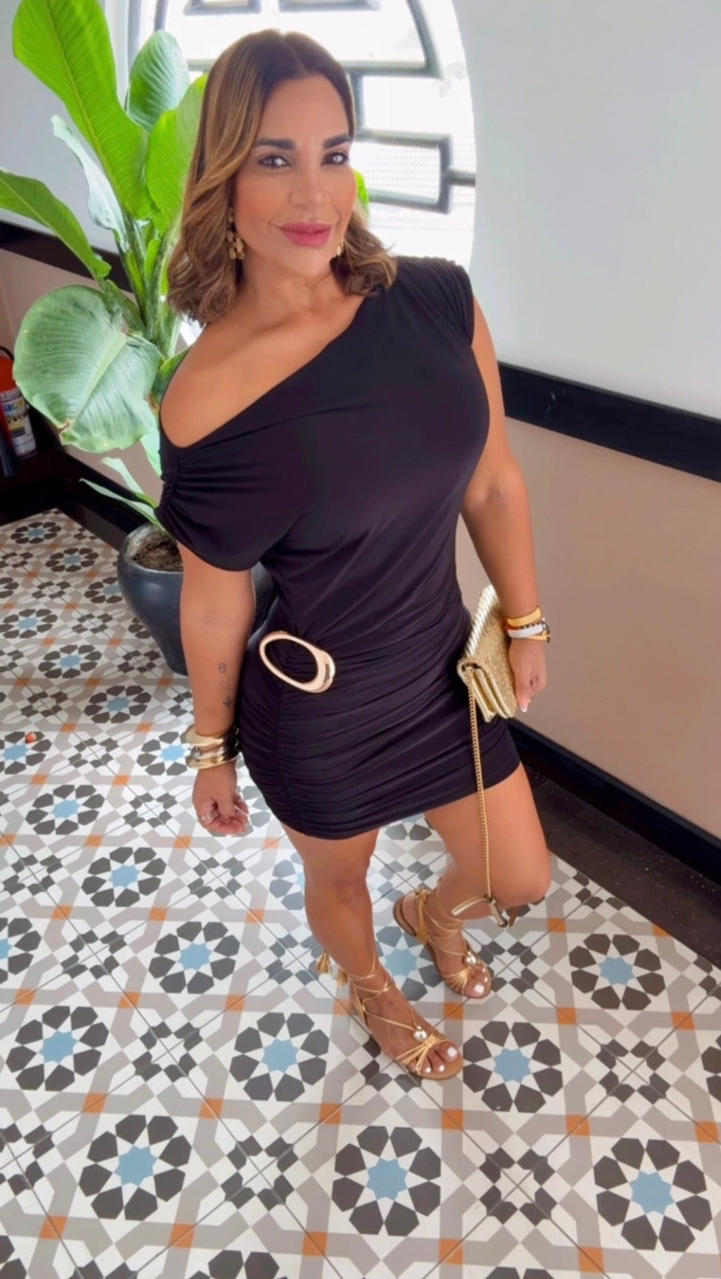 Saigón Black Dress (stretch)