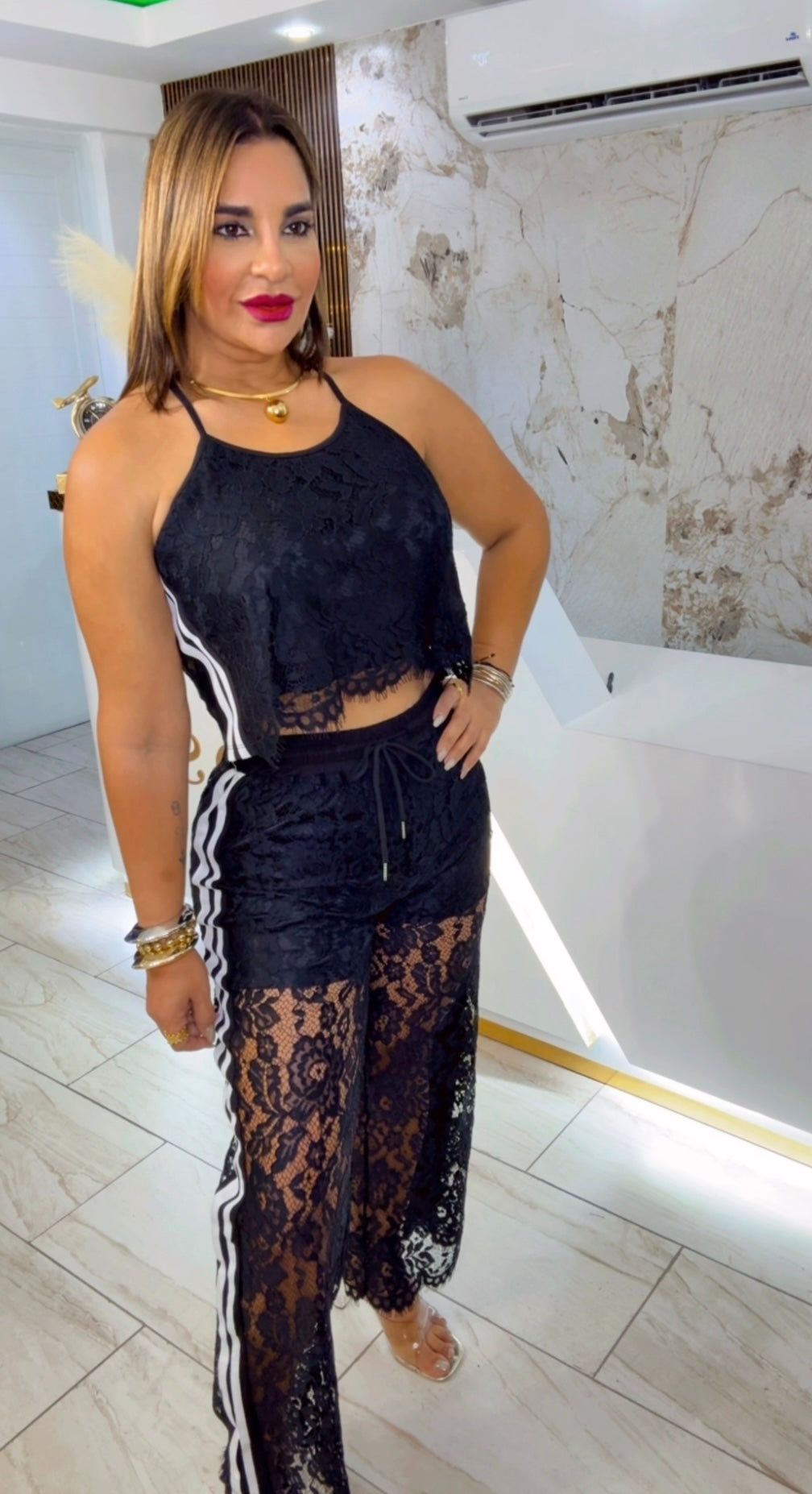 Cofresí Lace Black Set (stretch)