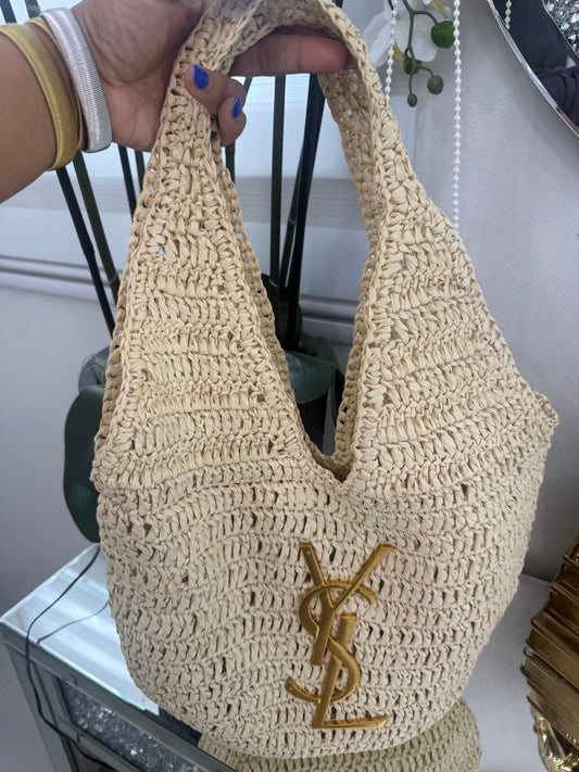 YS Beige Boho Bag
