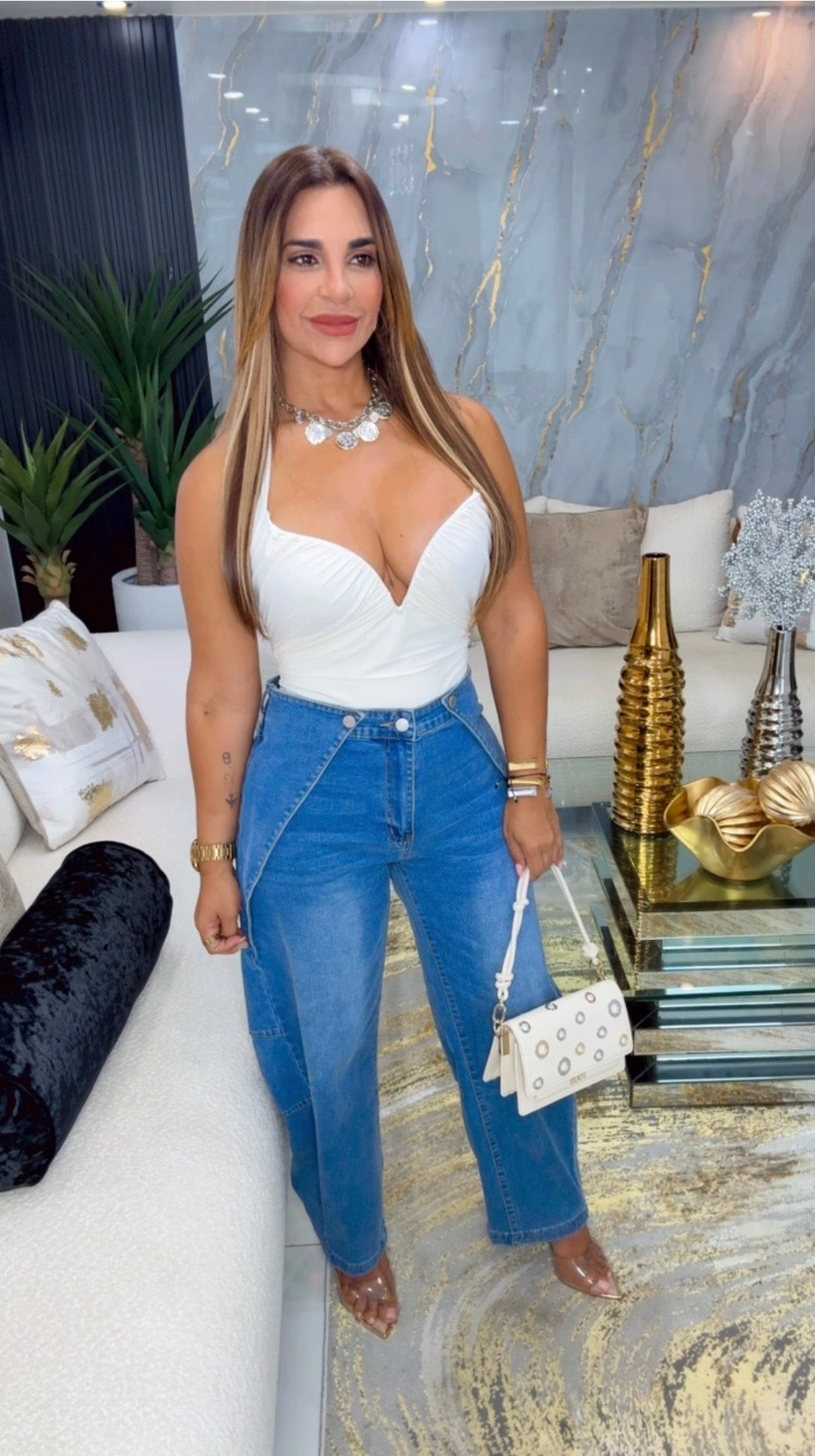 Condado Denim Barrel Pant (spandex)