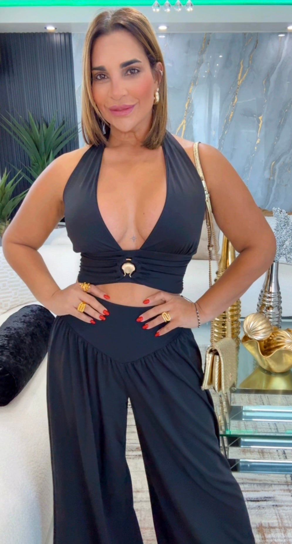 Ibiza Black Set (Spandex)