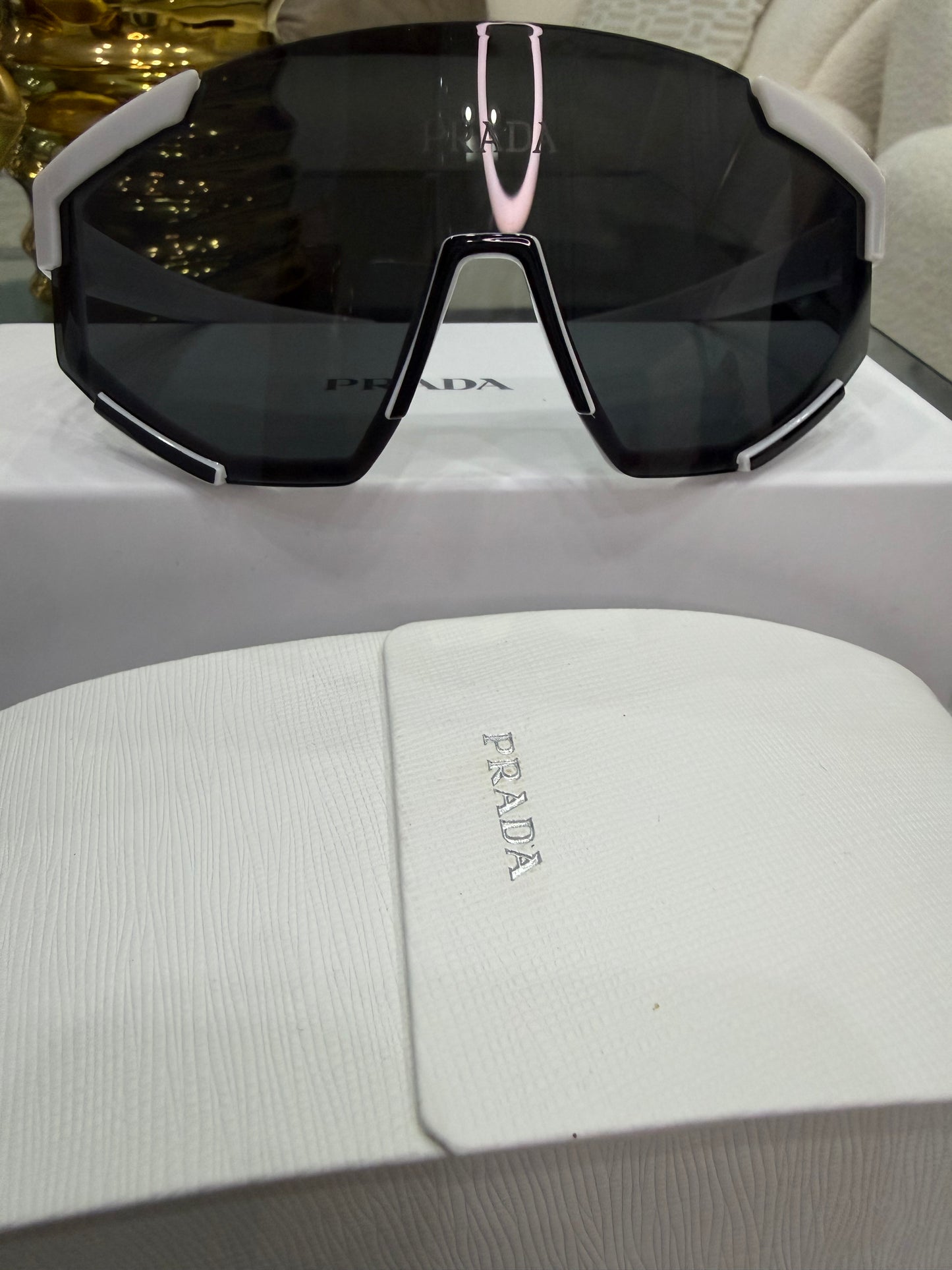 PDA White Sunglasses (Kit completo) unisex