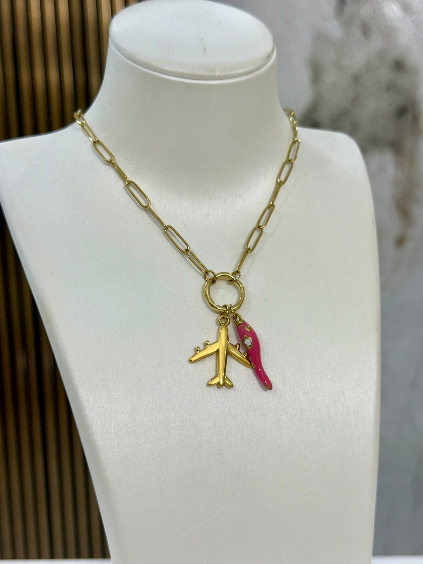 Travel PaperClip Chain (Stainless Steel)