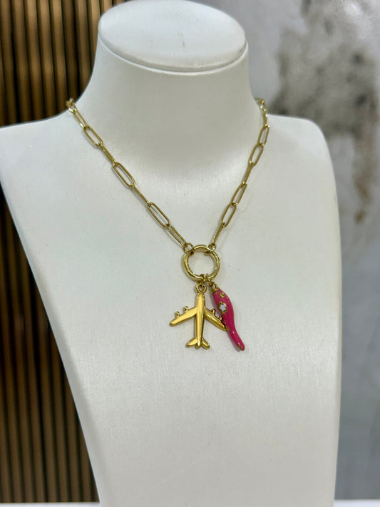 Travel PaperClip Chain (Stainless Steel)
