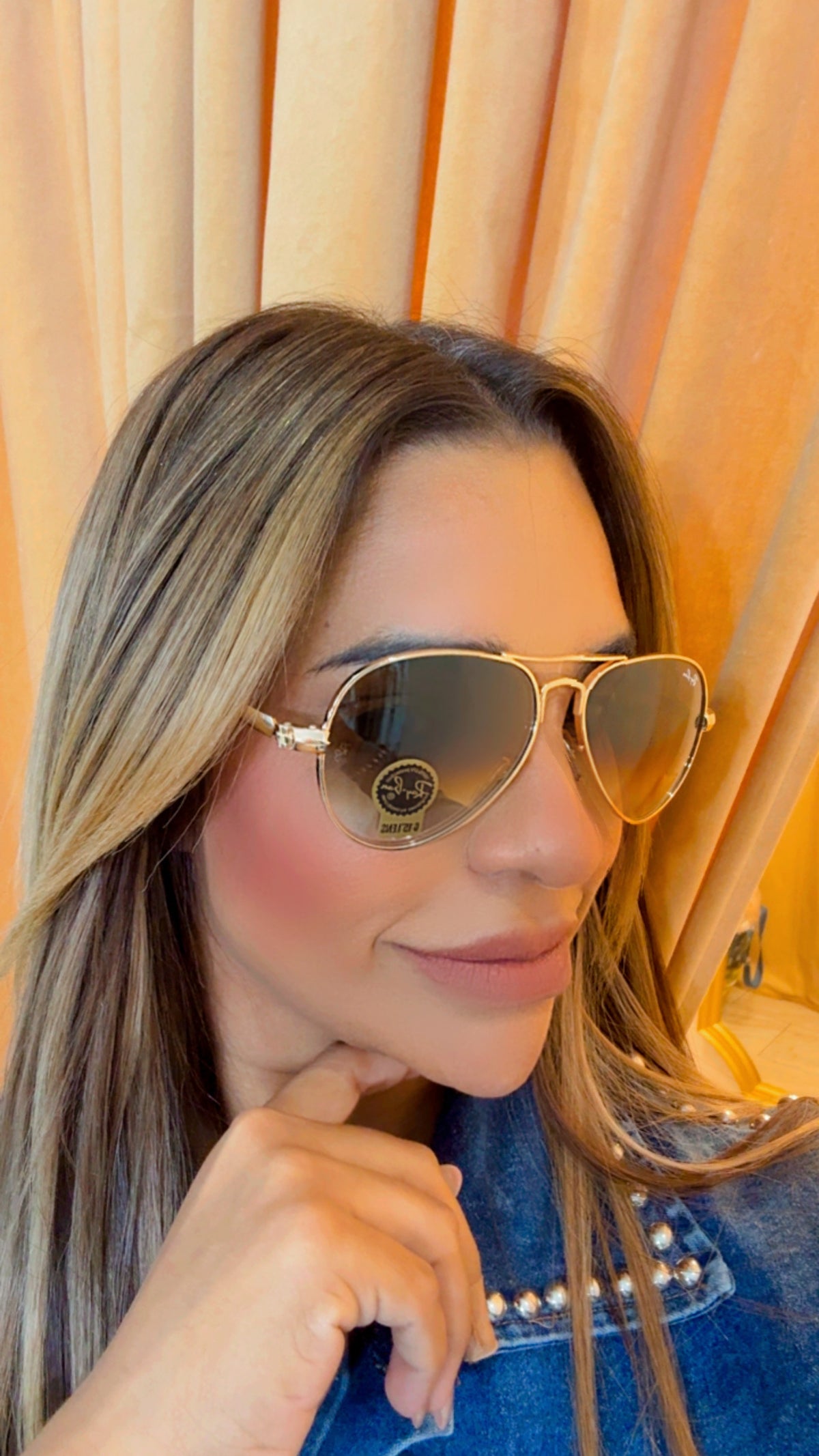 RBan Aviator Brown Sunglasses (kit completo) unisex
